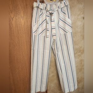 NWOT L Paperbag Pants